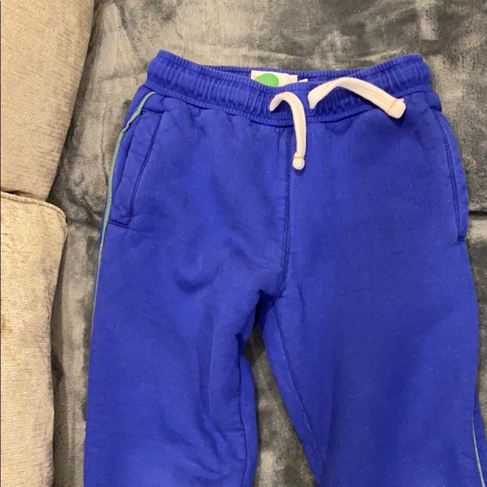 Mini Boden fuzzy lined sweat pants size 8